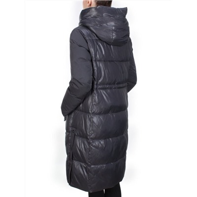 8986 DARK GRAY Пальто зимнее женское CORUSKY (200 гр. холлофайбера)