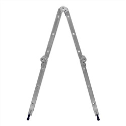 Лестница шарнирная алюминиевая, 4 х 3 ступени, Сибртех