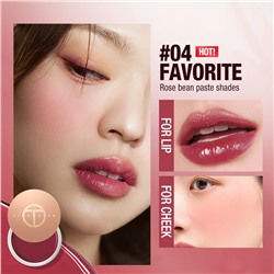 Блеск для губ и щек O.TWO.O Увлажняющий № 4 Favorite