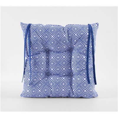 Сидушка на стул рогожка / Electro