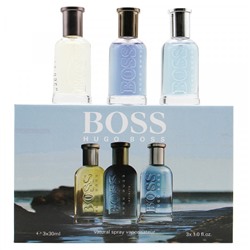 Парфюмерный мужской подарочный набор Hugo Boss 3 x 30 ml