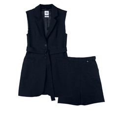 Комплект для девочки: жилет, шорты