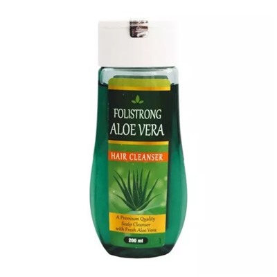 Фолистронг: шампунь с Алоэ (200 мл), Folistrong Aloe Vera Hair Cleanser, Cadila Pharmaceuticals