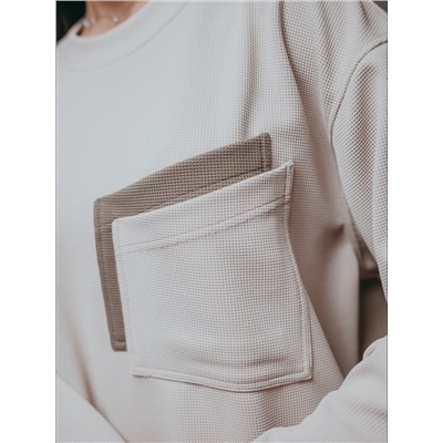 Свитшот Дабл бежевый Свт