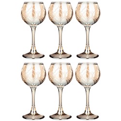 НАБОР РЮМОК ИЗ 6 ШТ "БАКАРРА МЕД" 65 МЛ