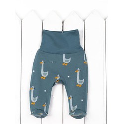 Ползунки для мальчика Baby Boom П57/90-И я730 Гуси