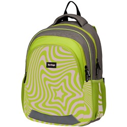 Рюкзак Berlingo Bliss "Neon star" 40*29*19см, 3 отделения, 2 кармана, анатомическая ЭВА спинка