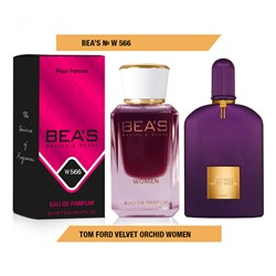 Beas W566 Tom Ford Velvet Orchid Women edp 50 ml, Парфюм женский Beas W566 создан по мотивам аромата Tom Ford Velvet Orchid