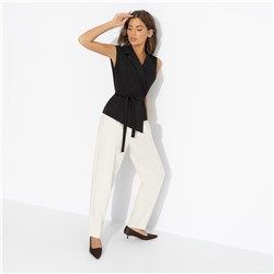 Жилет приталенный, Заслужить премию (черный)