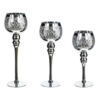 GAEM Набор из 3-х подсвечников, L38 W13 H39,5 см