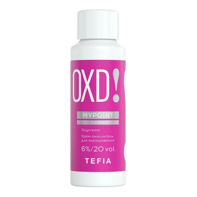 Крем-окислитель для обесцвечивания волос Color Oxycream 6%, TEFIA Mypoint, 60 мл