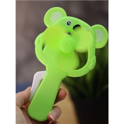 Портативный механический ручной вентилятор «Koala», mix, шоу-бокс 24 шт.