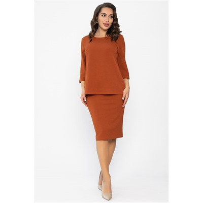 Костюм трикотажный Джуди (терракот) К14341-10М