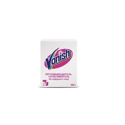 Vanish Пятновыводитель и отбеливатель порошкообразный для белого 500г