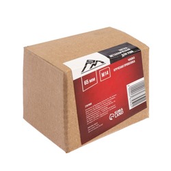 Щетка металлическая для УШМ ЛОМ, крученая проволока, «чашка», М14, 65 мм