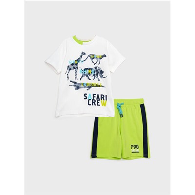 Комплект для мальчика: футболка, шорты