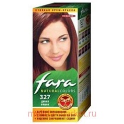 РК Fara Natural Colors Краска для волос тон 327 дикая вишня