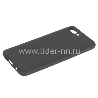 Задняя панель для Huawei Honor 10 Силикон матовый (черная)