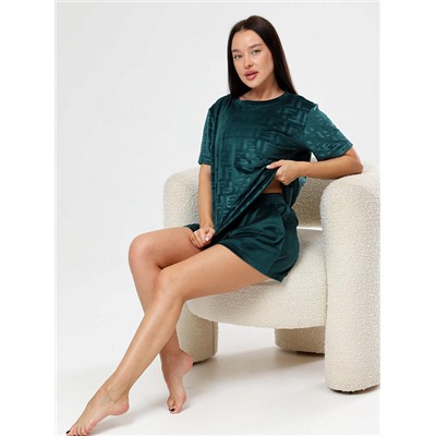 Костюм Феличита жаккард изумруд ИвК