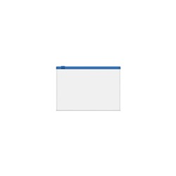 Папка-конверт на ZIP-молнии С6 ( 175×117 мм), 120 мкм, ErichKrause Fizzy Clear, c цветной молнией, тиснение, до 100 листов, микс