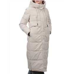 753 LT. BEIGE Пальто зимнее женское (170 гр. холлофайбер)