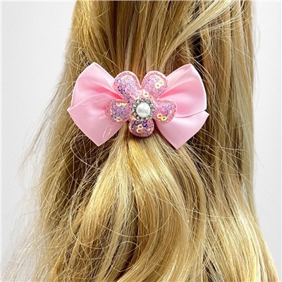 Резинка-бант на эластичной резинке 12 шт Арт 9