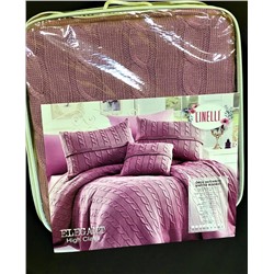 Вязаные пледы LINELLI ELEGANT Nirvana (Пудра) 220х240см
