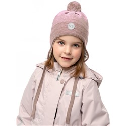 Шапка для девочки NIKASTYLE 11м10225 Пудра какао