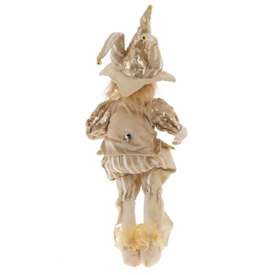 GAEM Игрушка набивная "Клоун" (муз, движ), L14,5 W12 H44 см (полка 23 см.)