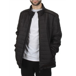 1520 BLACK Куртка мужская демисезонная (80 гр. холлофайбер)