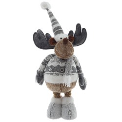 GAEM Игрушка набивная "Олень" (телескоп ноги), L29 W18 H95/46 см