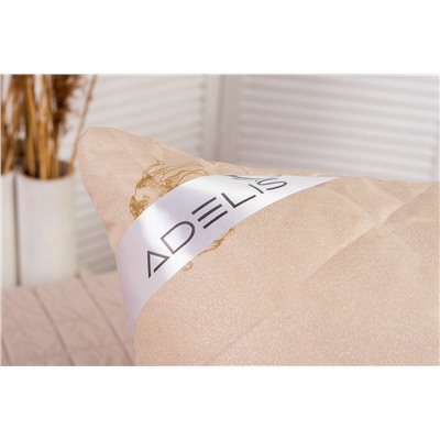 Подушка "Верблюд" тик на молнии лебпух+вербл,стег,лента,сумка(Н)