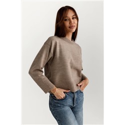 4103 ТЕМНО-БЕЖЕВЫЙ СВИТЕР717238615