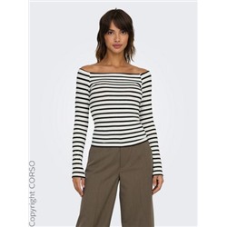 Onlglamour L/S Boat Neck