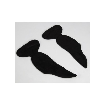 4291983 Подпяточники (текст, силикон) с пяткоудерж на кл основе 20,5*9см (пара) черн.