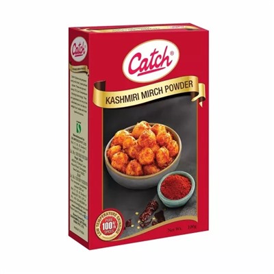 Кашмирский молотый красный Перец (100 г), Kashmiri Mirch Powder, произв. Catch