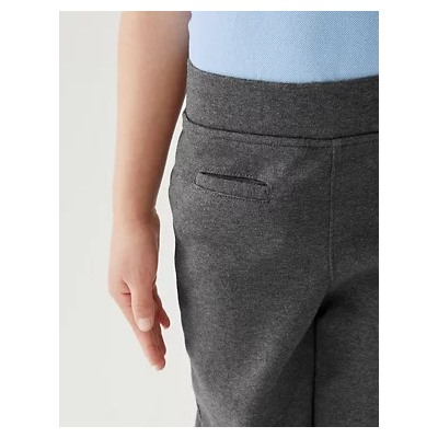 Girls' Regular Leg Knitted School Trousers (2-16 Yrs)