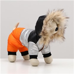 Комбинезон «Пушок», размер 8 (ДС 23 см, ОГ 30, ОШ 22 см), коралловый