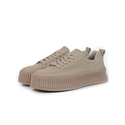 05-P8201-2 DK. BEIGE Кроссовки женские (натуральная кожа)