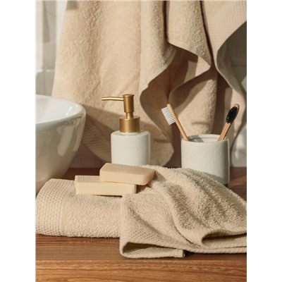 Полотенце махровое LoveLife Natural beige, 50×80 см, 100% хлопок