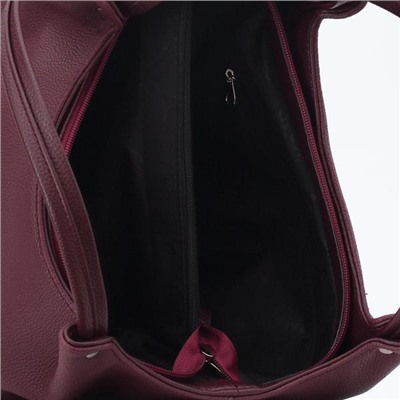 Женская сумка экокожа Richet 2535-08 Бордовый microfiber