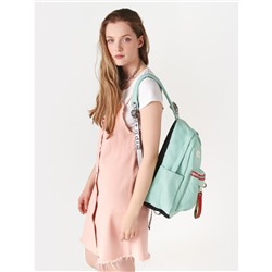 Рюкзак «Shh! Quiet!» мятный с кольцами
