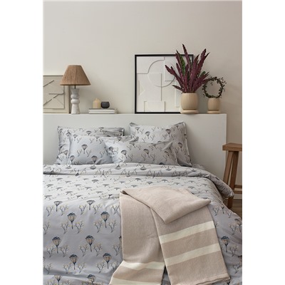 Набор наволочек "Полевые цветы" из премиального сатина из коллекции Russian North, 50х70 см