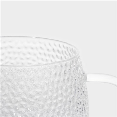 Кружка для заваривания Magistro «Сара» с крышкой, 360 мл, 12×9×10.1 см