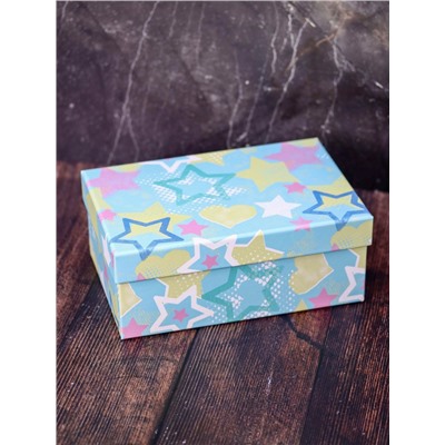 Набор подарочных коробок 3 в 1 «Stars and hearts», 18*12*7-21*14*8.5-23*16*9.5