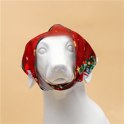 Бандана для животных «Колокольчик», размер L (ОШ до 62 см)