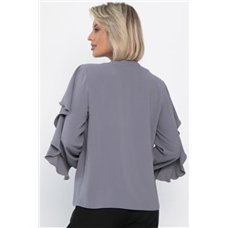 Блуза Дыхание осени (серая) Б14186-5М