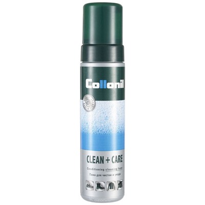 Пена для чистки и ухода за кожей Clean+Care, Collonil 200 мл