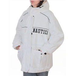 3101 WHITE Куртка демисезонная женская (100 гр. холлофайбер)