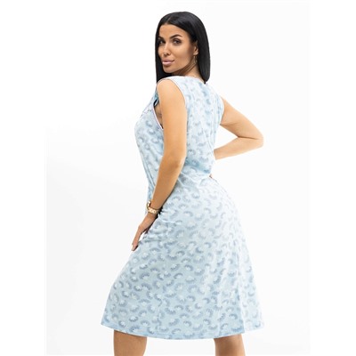 Женская сорочка мод.38/27 / Голубой